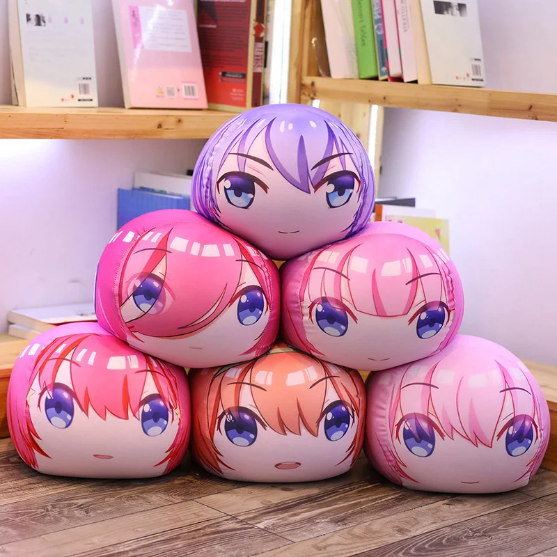 Аниме Go-Toubun no Hanayome кинтаплеты Накано ичика Мику косплей плюшевые подушки мягкие игрушки милый подарок для девочки