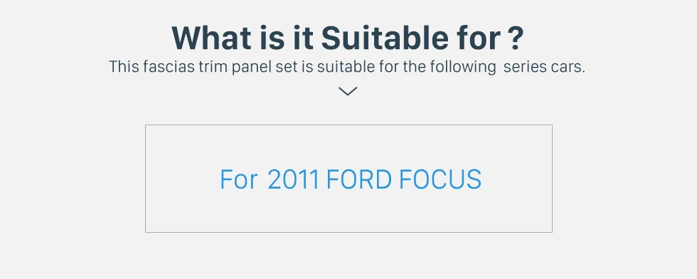 Seicane Perfect 173*98 мм двойной Дин Радио панель для 2011-2013 Ford Focus аудио рамка Установка Отделка приборной панели