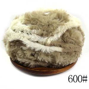 600 Jingxing OEKO TEX качество, ручное вязание, меховая пряжа 50 г/шт., очень мягкая теплая пряжа, Детская Пряжа - Цвет: 600