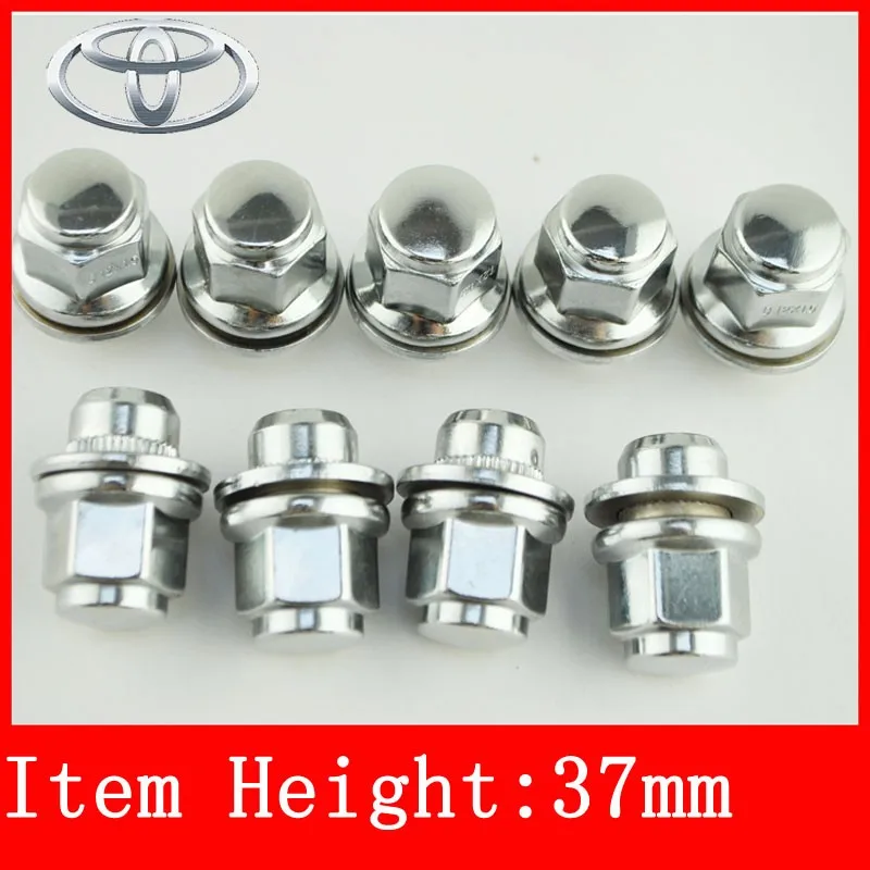 1 шт. гайка для колеса M12x1.5 с шайбой toyota Lexus series cronw rav4 rezi шин|m12x1.5 wheel nuts|wheel nutstire nut |