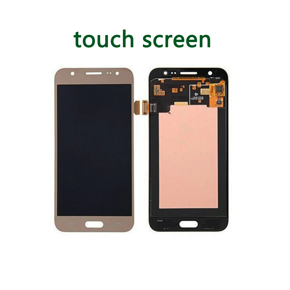 AMOLED для Samsung Galaxy J3 J320 LCD 2016 J320F J320M ЖК-дисплей дигитайзер сенсорного экрана рамка