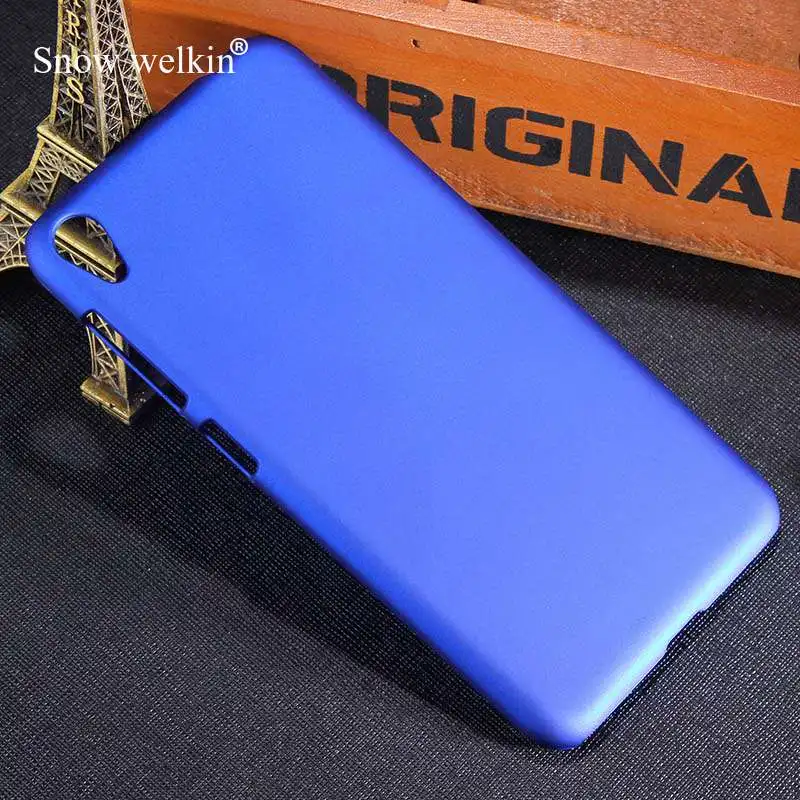 Прорезиненный матовый пластиковый жесткий чехол Snow Welkin для Asus Zenfone 3 Go Live ZB501KL