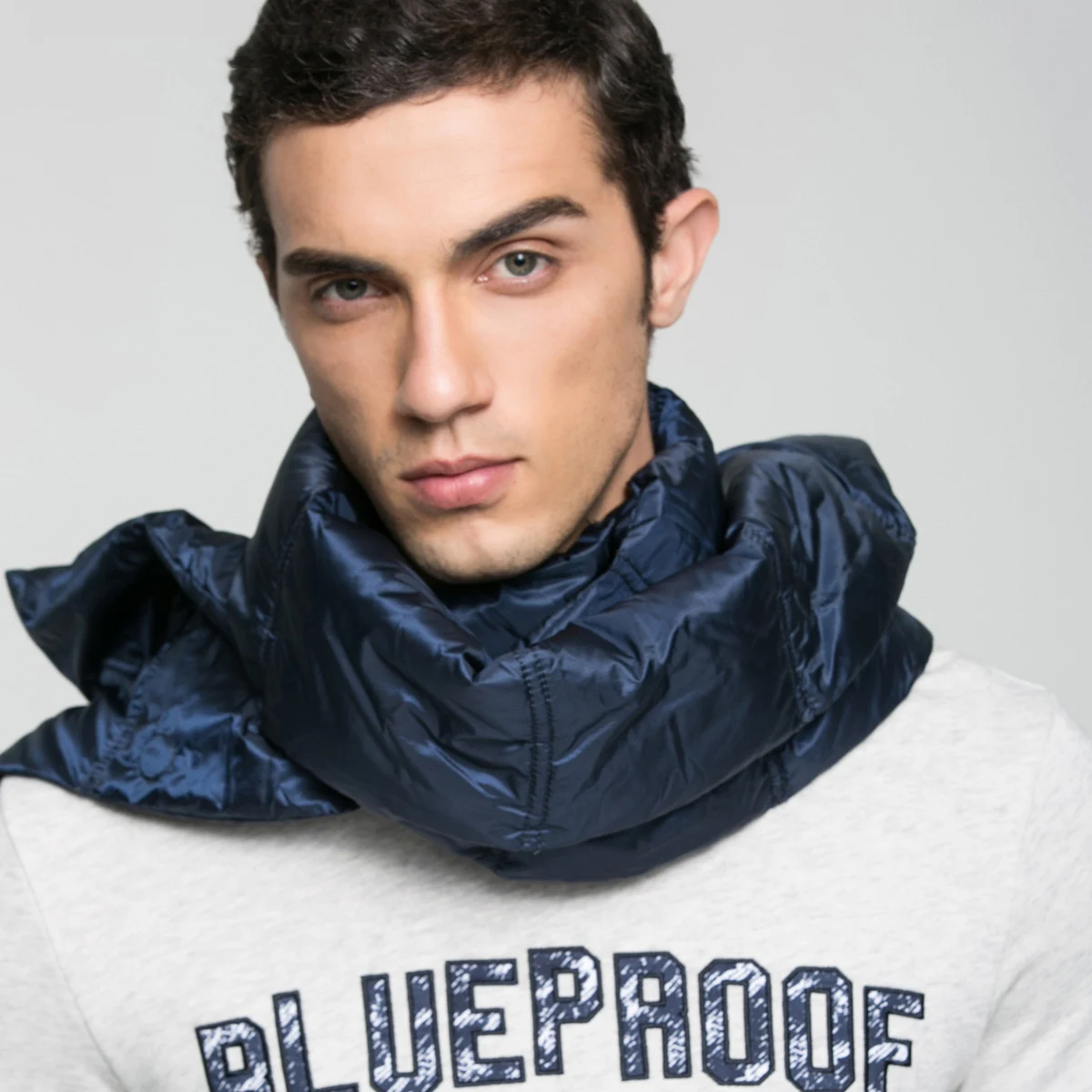 Jack Jones Новый Магнитный дизайн однотонный теплый длинный шарф для мужчин | 216488504