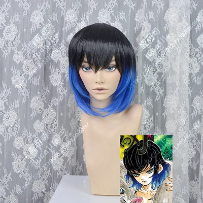 Парик для косплея из синтетических волос термостойкий с шапочкой|Костюмы аниме| |