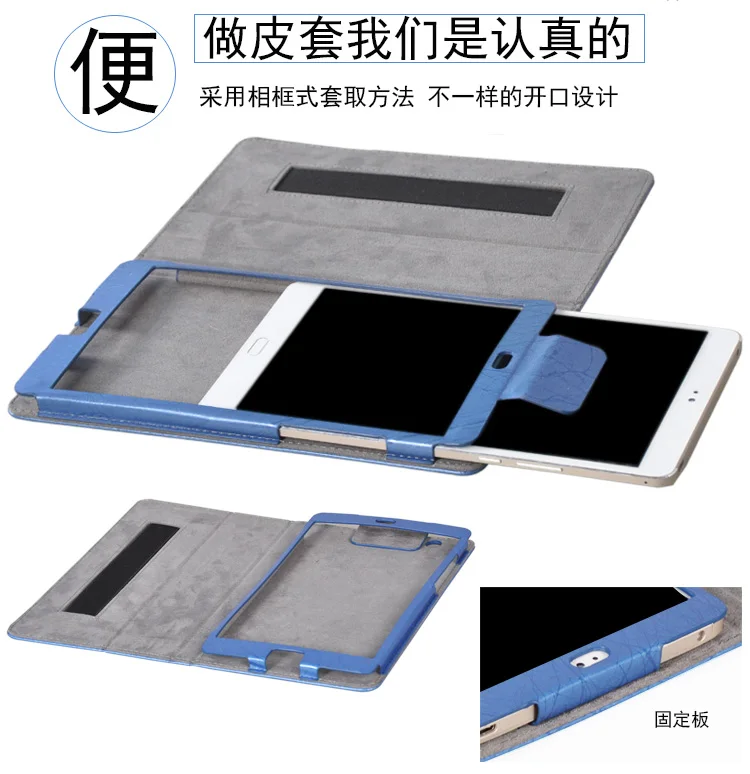 8 4 &quotЦветочный ПУ кожаный чехол для Teclast T8 Tablet PC защитный с защитной пленкой и 3