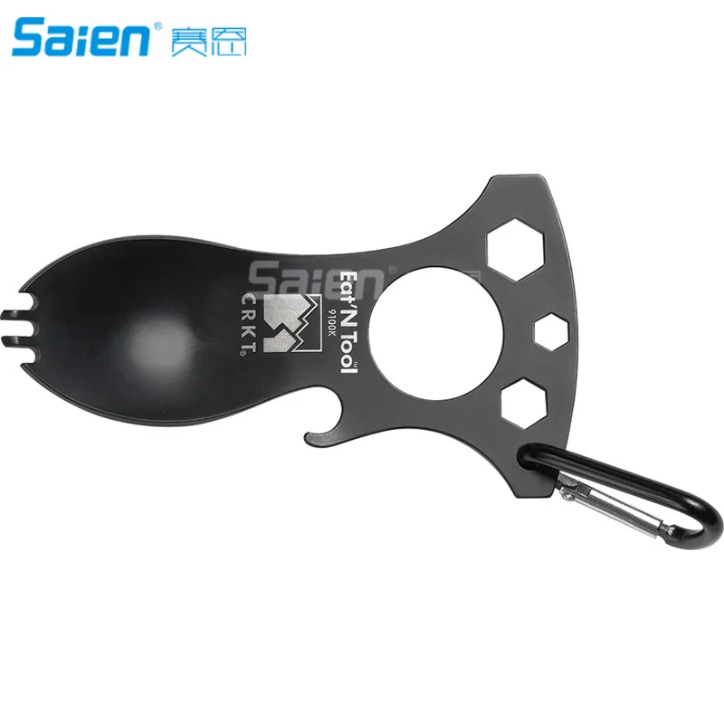 Карманная открывалка для бутылок EDC ложка отвертка кемпинг Выживание