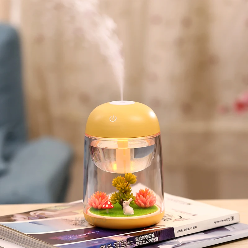 180ml Ultrasonic Air Aroma Humidifier for home LED Lights Aromatherapy Essential Oil Diffuser | Бытовая техника