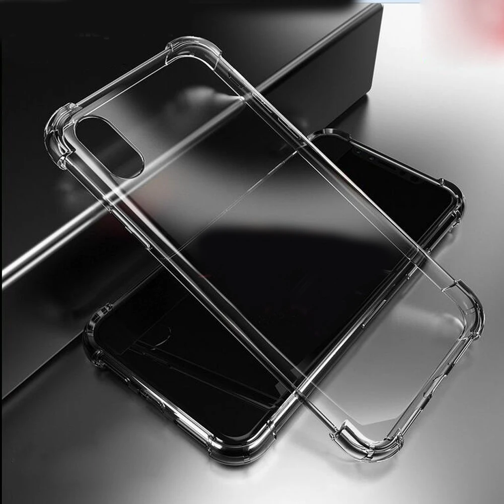Mayround для iPhone X 8 Plus SE силиконовый чехол гибридная прозрачная воздушная подушка