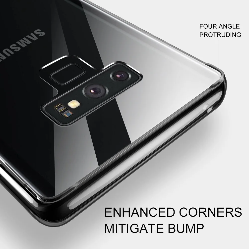 Чехол CYATO из закаленного стекла прозрачный чехол для Samsung Galaxy S10 S10Plus S10Lite S9 S9Plus S8