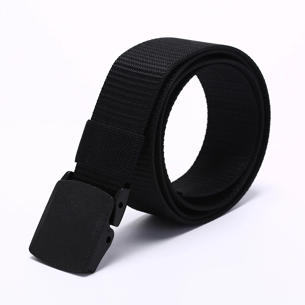 

1PC 115CM Plastic Buckle Nylon Waist Belts Length Outdoor Military Tactical Belt Multicam Molle Automatic Buckle Army Belts