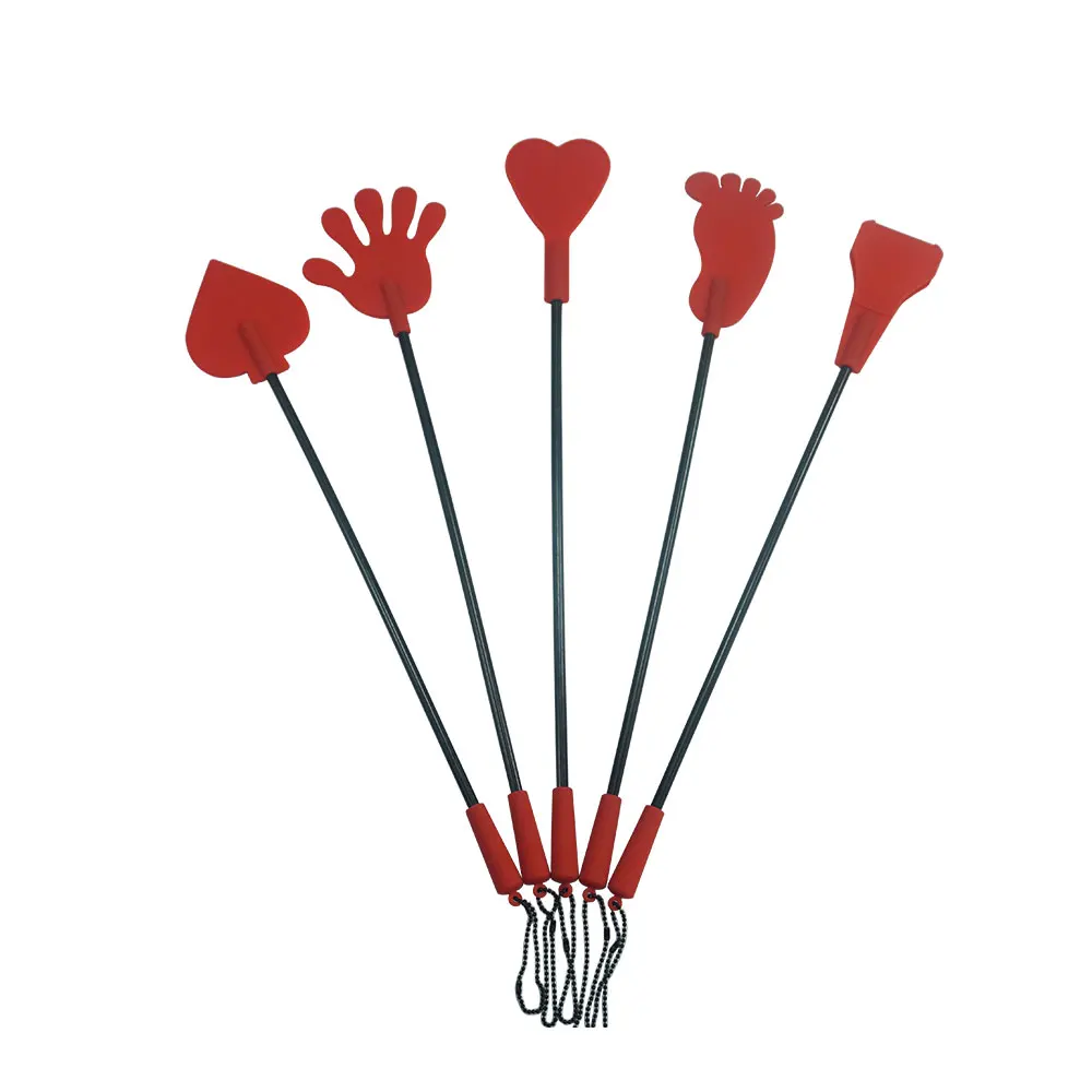 Красная и черная силиконовая плетка для БДСМ фетиша|fetish sex toys|whip floggerspanking paddle |