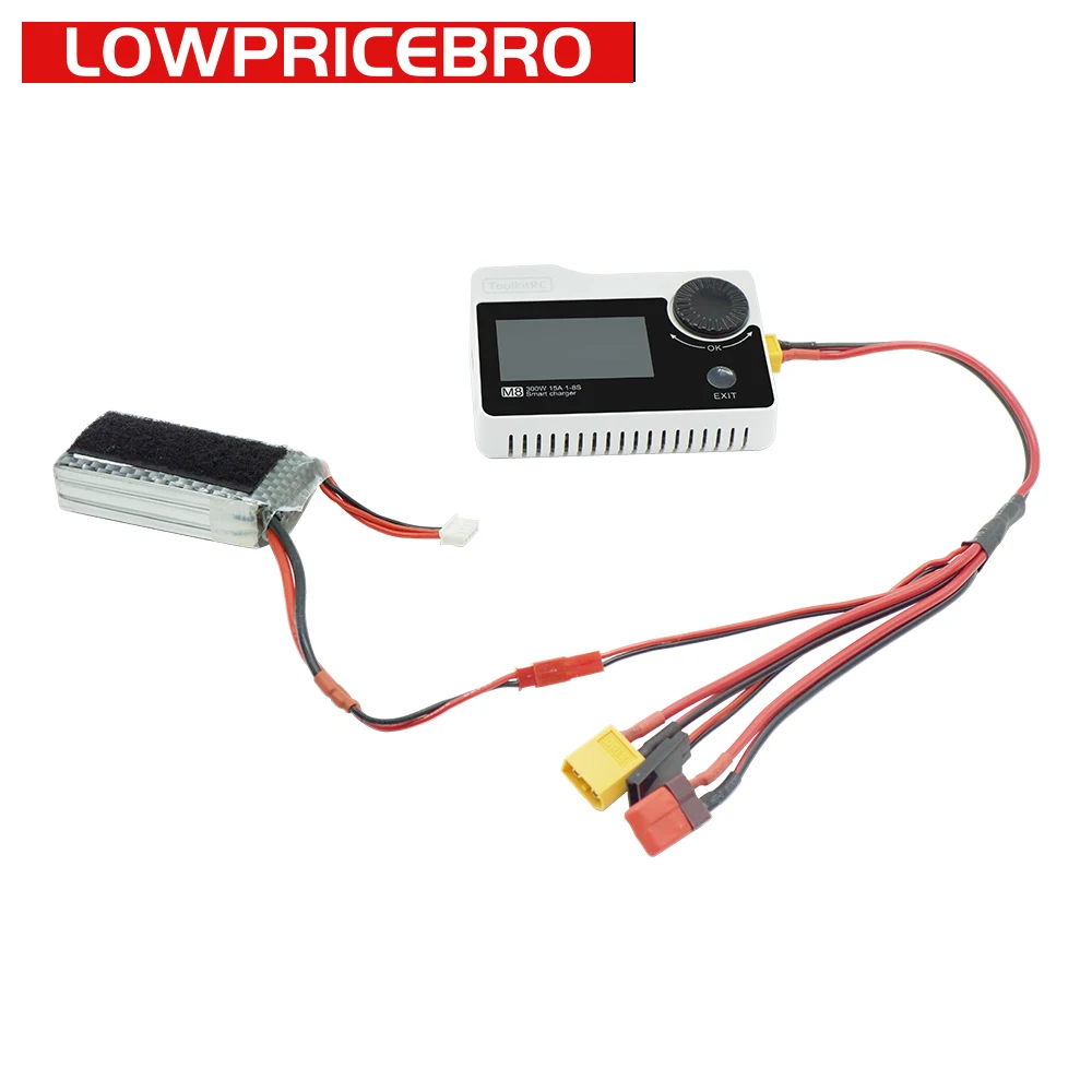 Кабель XT60 4 в 1 адаптер для зарядки аккумулятора Подходит T Plug JST Futaba | Игрушки и