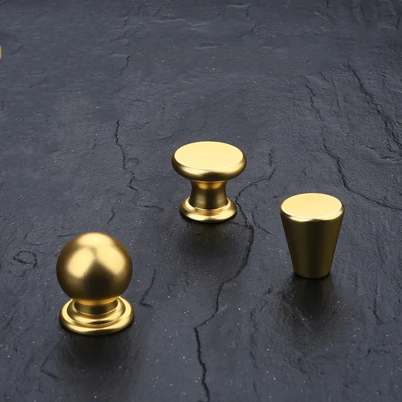 Ручки и ручки ящика для мебели маленькие круглые современные дверные кухонного