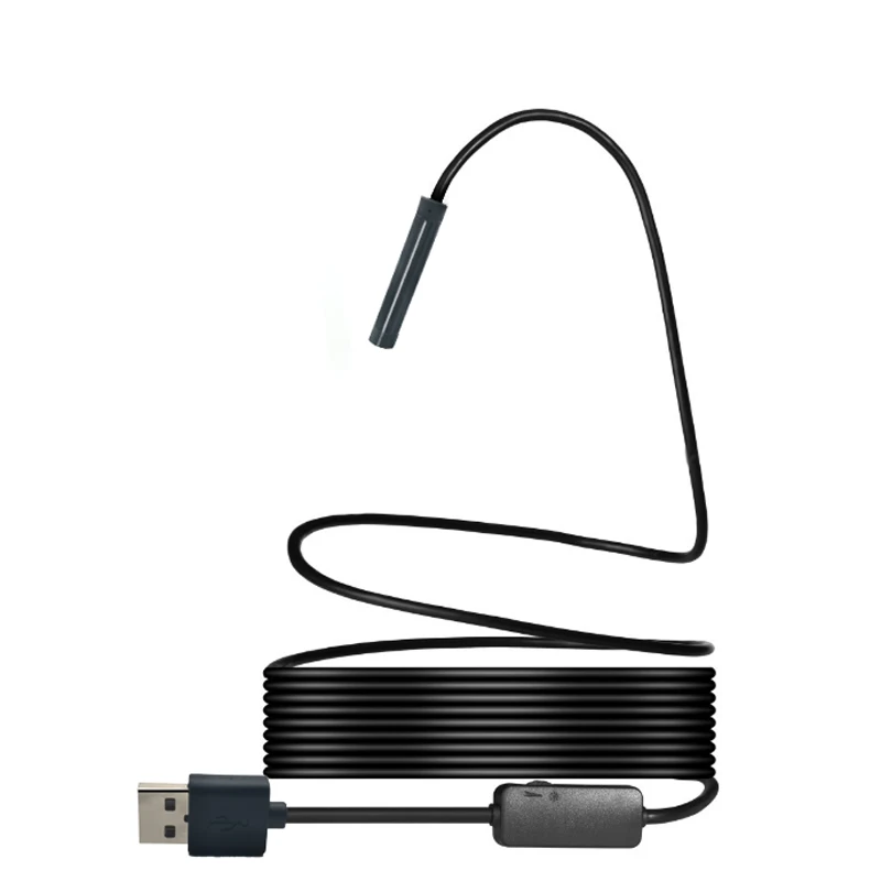 HD 1200P Wifi эндоскоп камера 2 m/3,5 m/5 m/10 m полу-жесткий кабель IP68 Водонепроницаемый Бороскоп Инспекционная камера для Android/iOS телефона