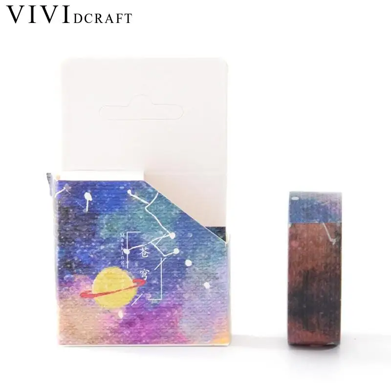 Винтажная креативная красочная Фантастическая звезда Радужная фольга Kawaii