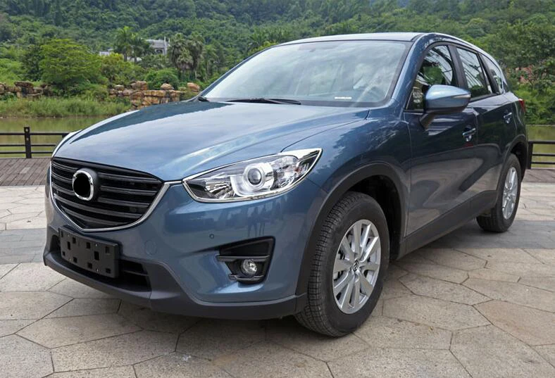Авто аксессуары подходят для Mazda CX-5 CX5 2012 2013 2004 ABS Хромированная передняя крышка головки свет лампы отделкой 2 шт