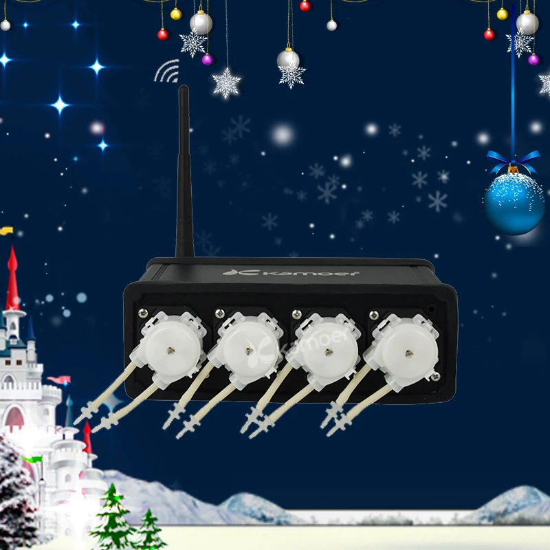 Kamoer F4 перистальтический насос(аквариумный дозирующий насос, Wifi контроль, небольшой водяной насос, простота использования, непрерывное использование