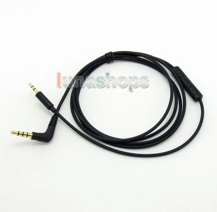 LN004897 TPE кожаный Hi OFC + микрофонный кабель регулировки громкости для наушников B & W