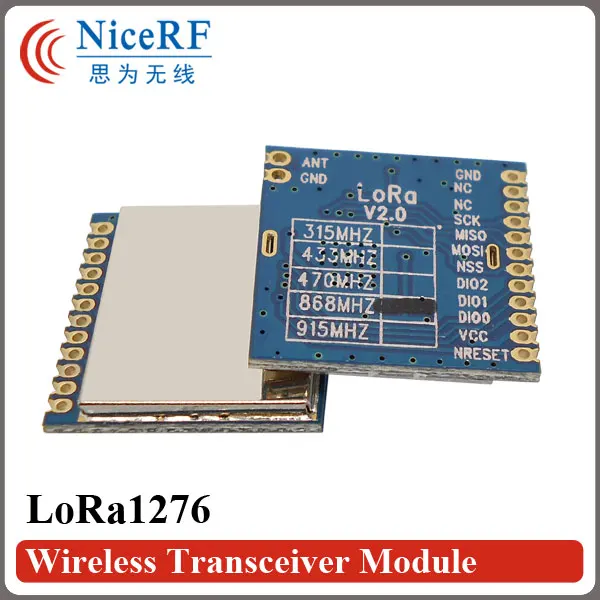 (20 шт./лот) 100 мВт 20 дБм LoRa1276 изготовлено чипом SX1276 LoRa в 868 МГц с антенной расстояние