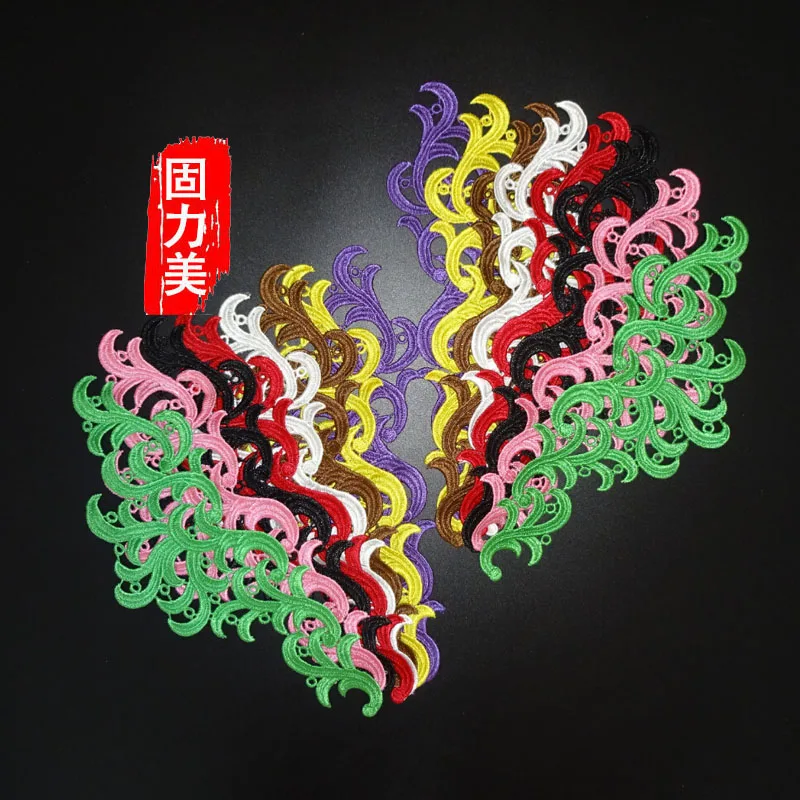 10 штук = 5 пара/лот с разноцветными цветами Цвет золотистый белый сиреневый черный