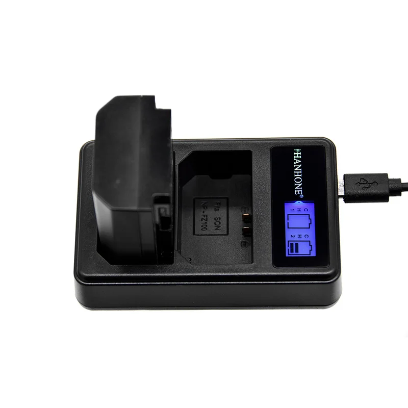 Аккумулятор 2700 мАч 2 шт. с двумя USB-портами и светодиодной подсветкой | Электроника