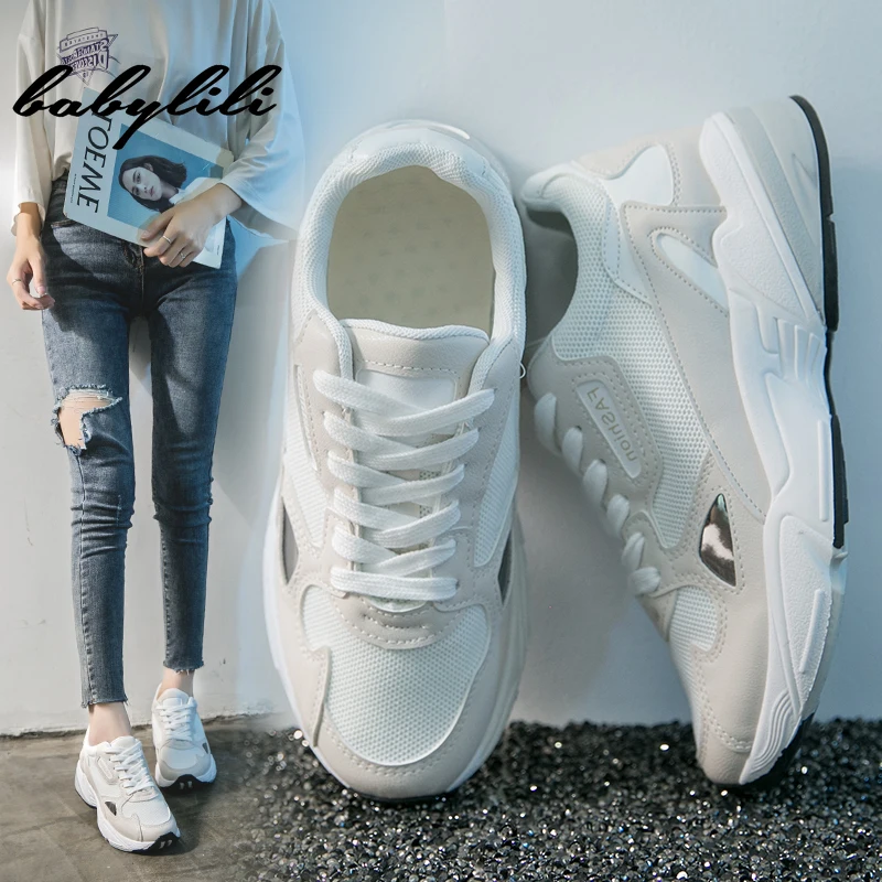 Sneakers for Women New Comfortable Shoe Breathable ShoesWhite Platform Sneakers Women Vulcanize Shoes White Women Sneakers