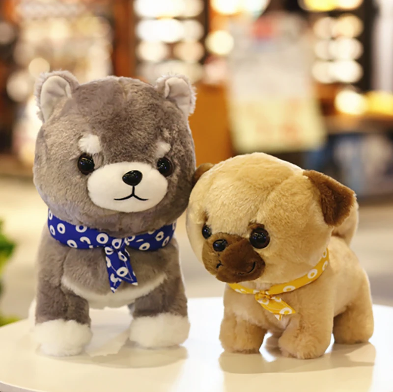1 шт. 29/35 см для детей милый Косплей Shiba «Лисья Секретная служба»(Inu Акита, плюшевые игрушки, набитое мягкое имитация собака мультфильм кукла творческий подарок на день рождения для детей; одежда для детей