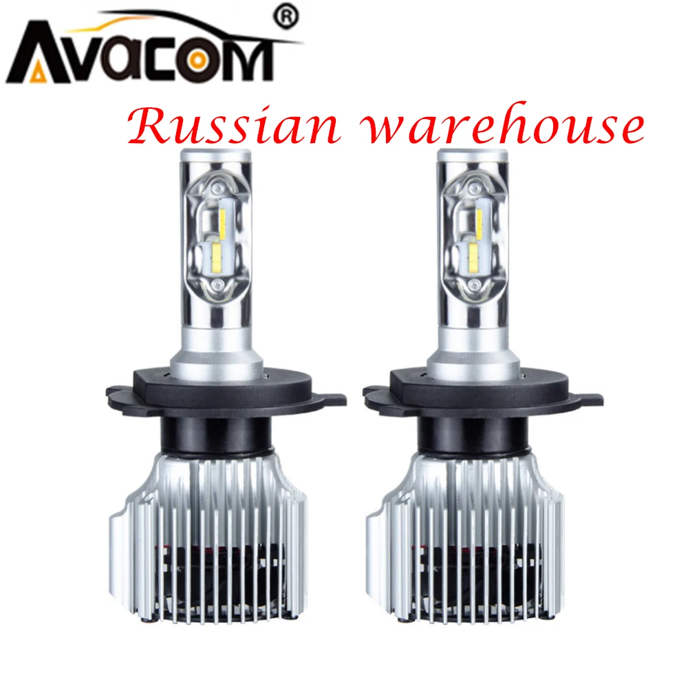 Фото Автомобильный светильник Avacom H7 H4 H11 3000K/6000K с двойной цветовой - купить