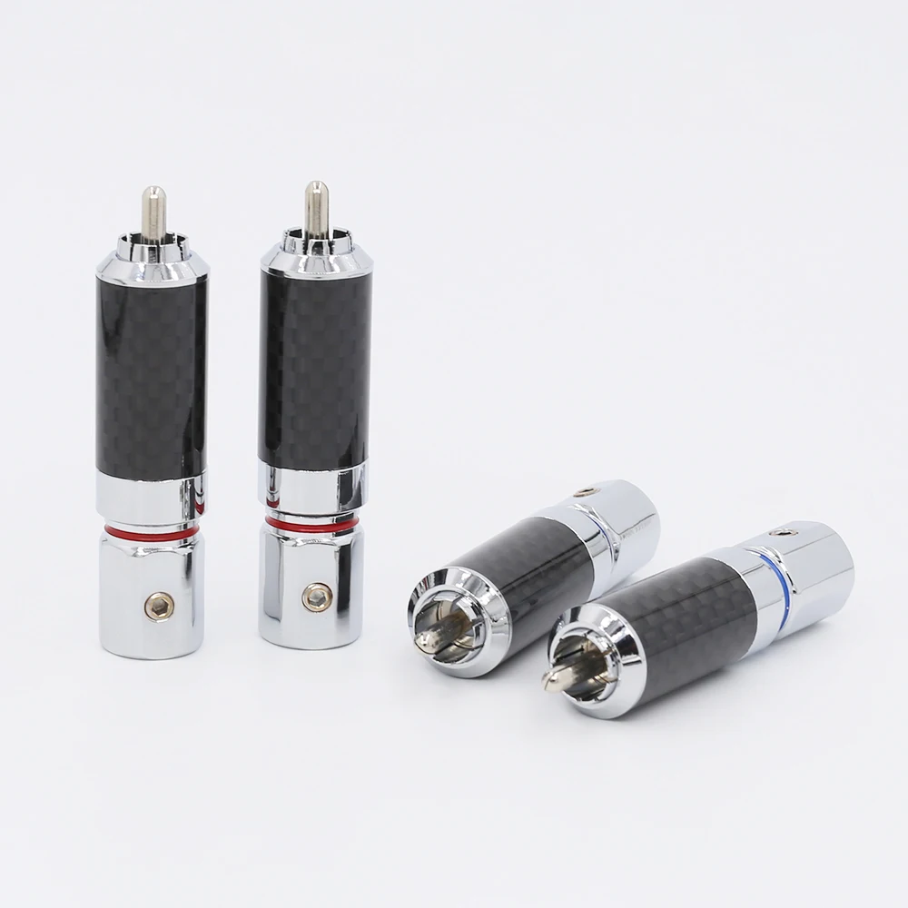

HI END Rhodium plated RCA plug audio speaker terminal interconnect jack