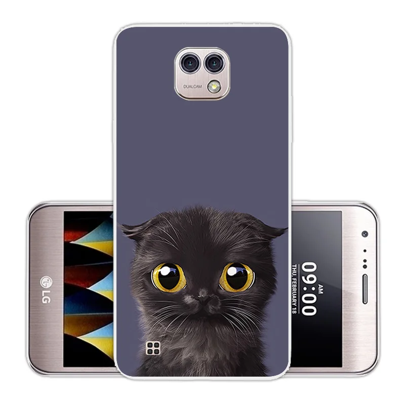 Чехол s для LG X Cam K580 K580Y Xcam K580DS 5 2-дюймовый чехол из мягкого силикона прозрачный ТПУ