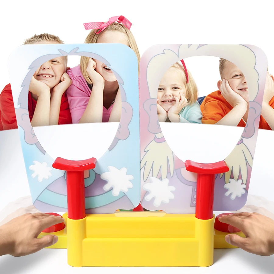 Новый двойной человек пирог к лицу Семейная Игра Showdown вызов шалость шутки