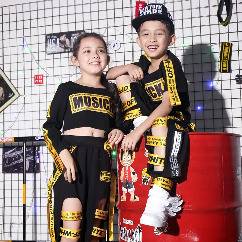 Высококачественный новый 2019 детский уличный танцевальный набор в стиле хип хоп