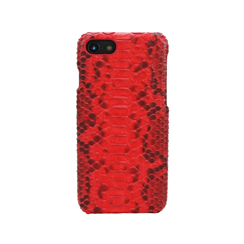 Однограммный чехол для телефона IPHONE X 8 PLUS MAX 11 12 13 Pro Max настоящая кожа питона