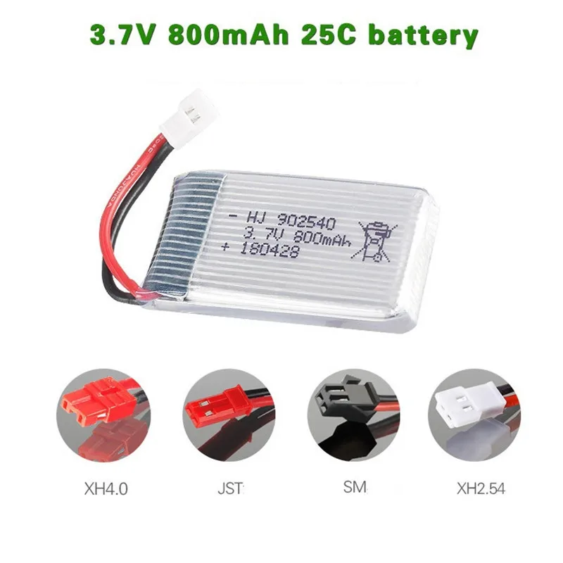 3,7 V 800mAh 25c Lipo батарея и 5в1 зарядное устройство для Syma X5 X5C X5SC X5SW TK M68 CX-30 K60 905 V931 RC Квадрокоптер Дрон запасные части