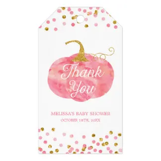 2x3 5 дюйма акварель Тыква блеск осень Спасибо за подарок|tag thank you|tag tagtag gifts |