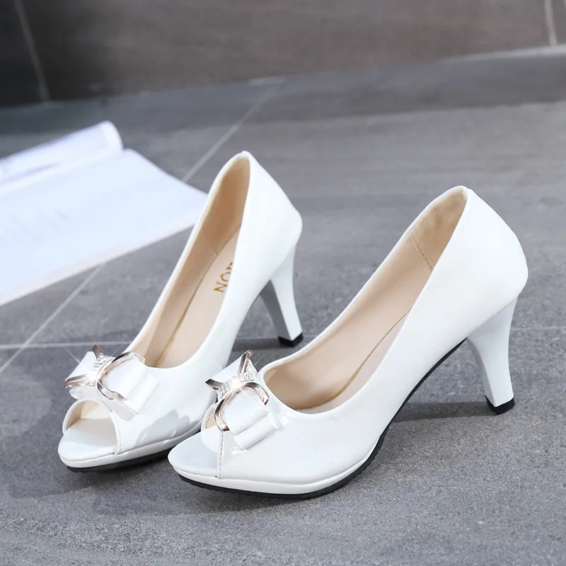 2019 женские Босоножки с открытым носком летние босоножки на тонком высоком