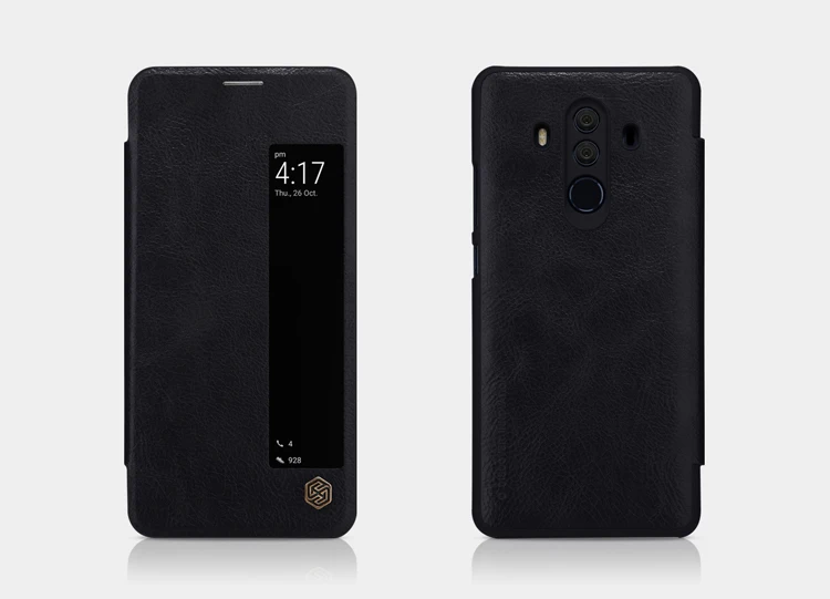Nillkin Qin флип чехол для Huawei Mate 10 Pro крышка высокого качества защитный чехол для Huawei Mate 10 Pro защитный чехол для телефона