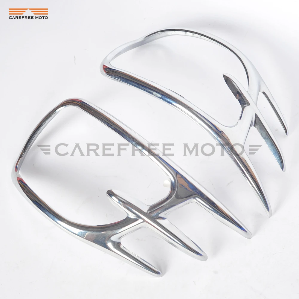 Хром мотоциклов поворотник свет украшения отделкой чехол для Honda GL1800 GOLDWING GL 1800 2001-2011