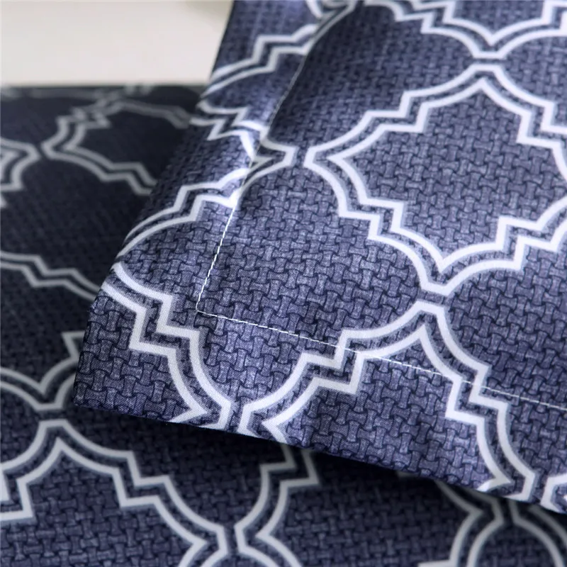 Slowdream Bedding Set Geometry Lattice Comforter Bedspread Duvet Cover Pillow Cases AUDouble King Adult Bed Linen Bedclothes | Дом и сад