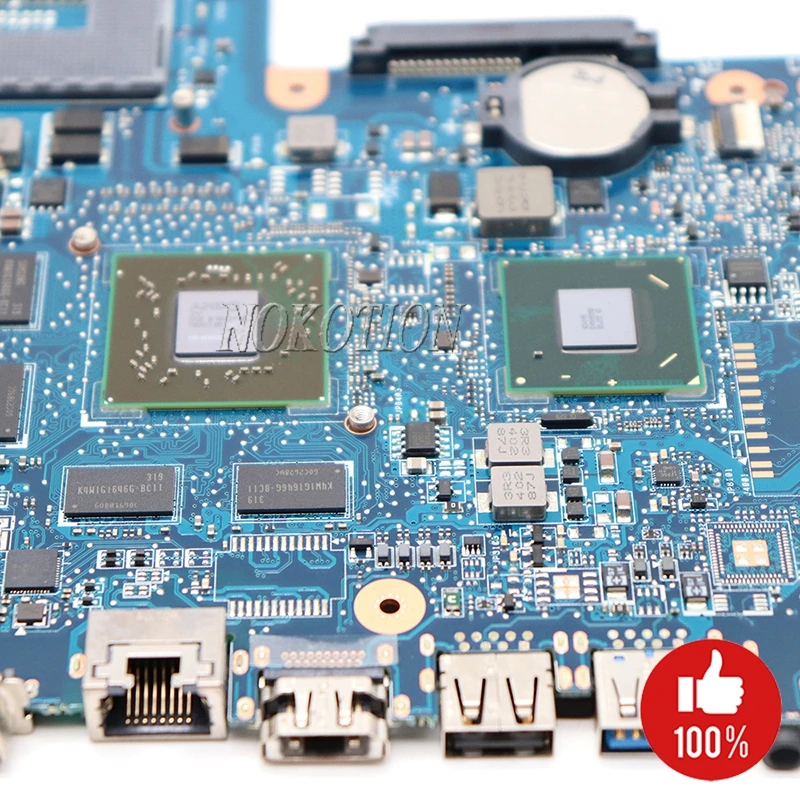Материнская плата NOKOTION H000046340 для ноутбука Toshiba Satellite C870 L870 L875 17 3 дюйма HD 7610M GPU |