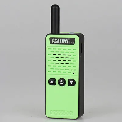 2 шт T-M2 Civil Kilometer 2 Вт Мощность Интерком Открытый Ручной Мини Walkie Talkie - Цвет: green