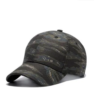 COKK Мужская бейсболка хлопок корейский камуфляж Snapback Летние головные уборы для мужчин и женщин модная спортивная шляпа папы костяная Мужская Gorras Kpop - Цвет: Армейский зеленый