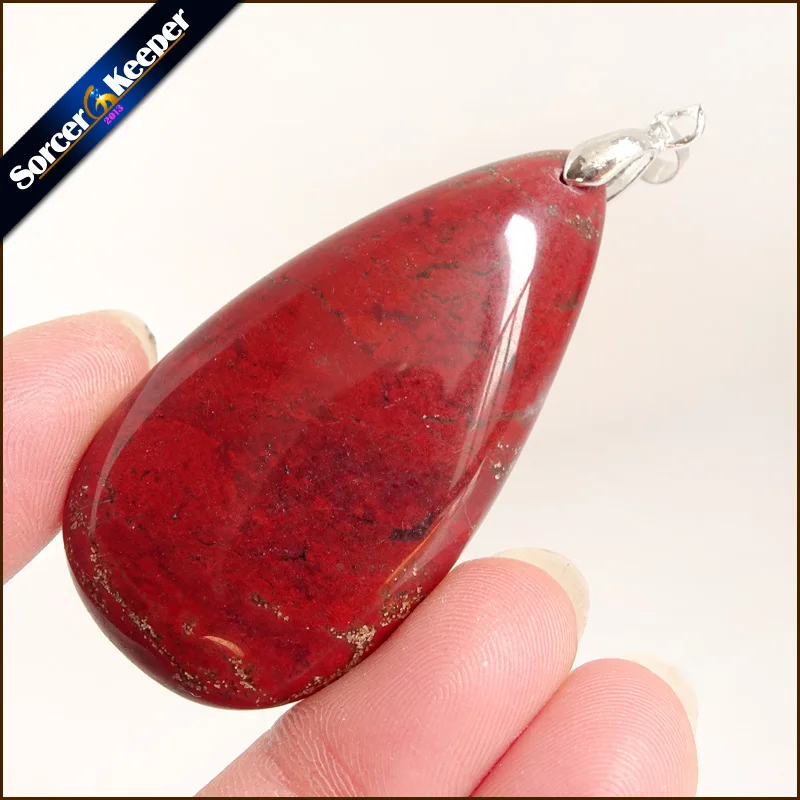 Натуральный камень красный речной камень Bijoux винтажные изделия ручной работы бусины подвеска костюм ювелирные изделия для женщин и мужчин Шарм ожерелье с подарочной коробкой YS376