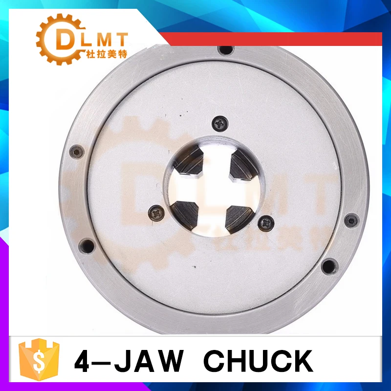 Four-jaw chuck 4" 100mm K12-100 machine 4-jaw high-accuracy self-centering tool mini-lathe | Инструменты