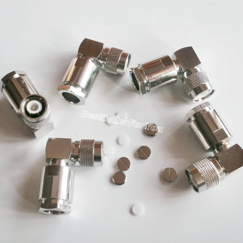 Коаксиальный Штекерный зажим TNC RG8 LMR400 RG213 RG165 прямоугольный разъем 1 шт. |