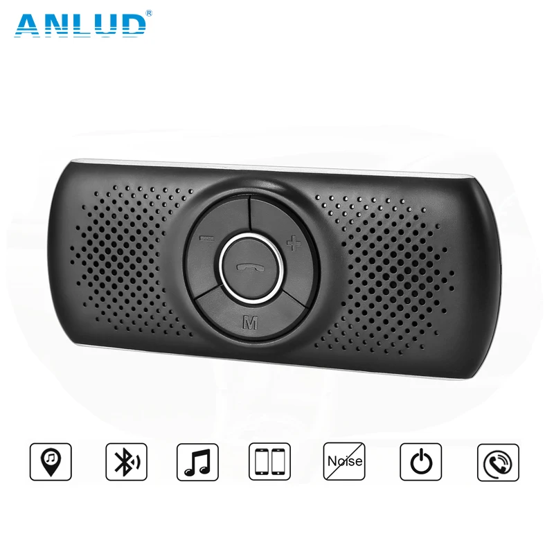 ANLUD солнцезащитный козырек Bluetooth автомобильный комплект громкой связи аудио