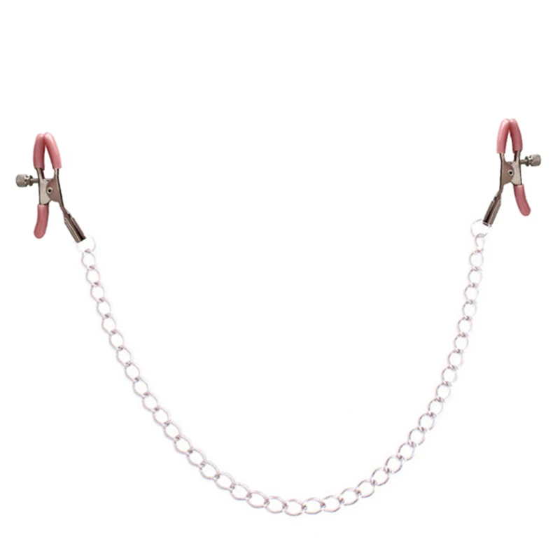 Женские металлические цепи эротические зажимы для сосков БДСМ бондажные игрушки