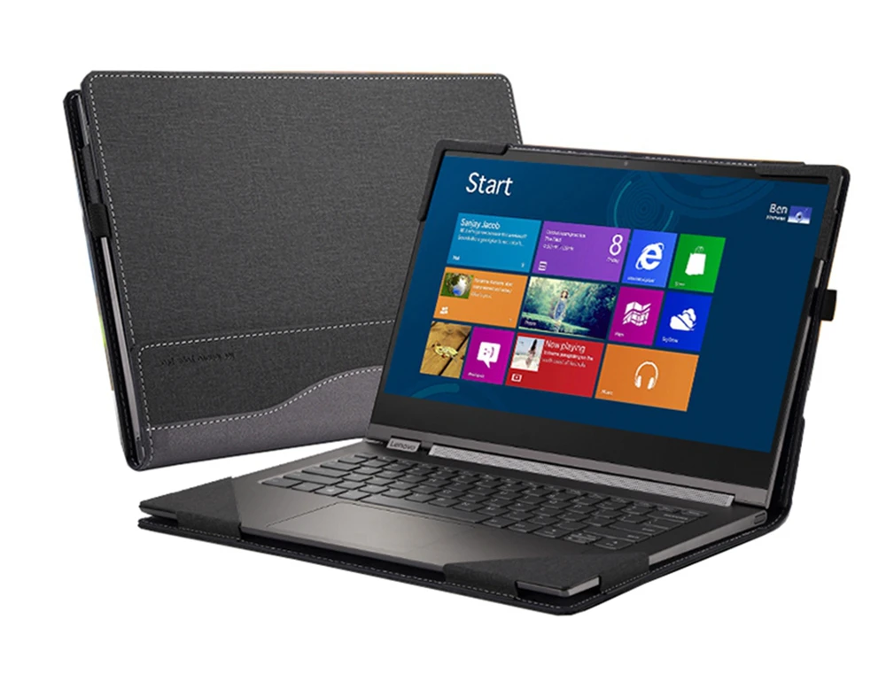 Чехол для Hp Envy x360 15 дюймов из искусственной кожи Folio Stand защитный чехол для 15," 15-bp000/15-CN000/15-bp100TX серии ноутбуков