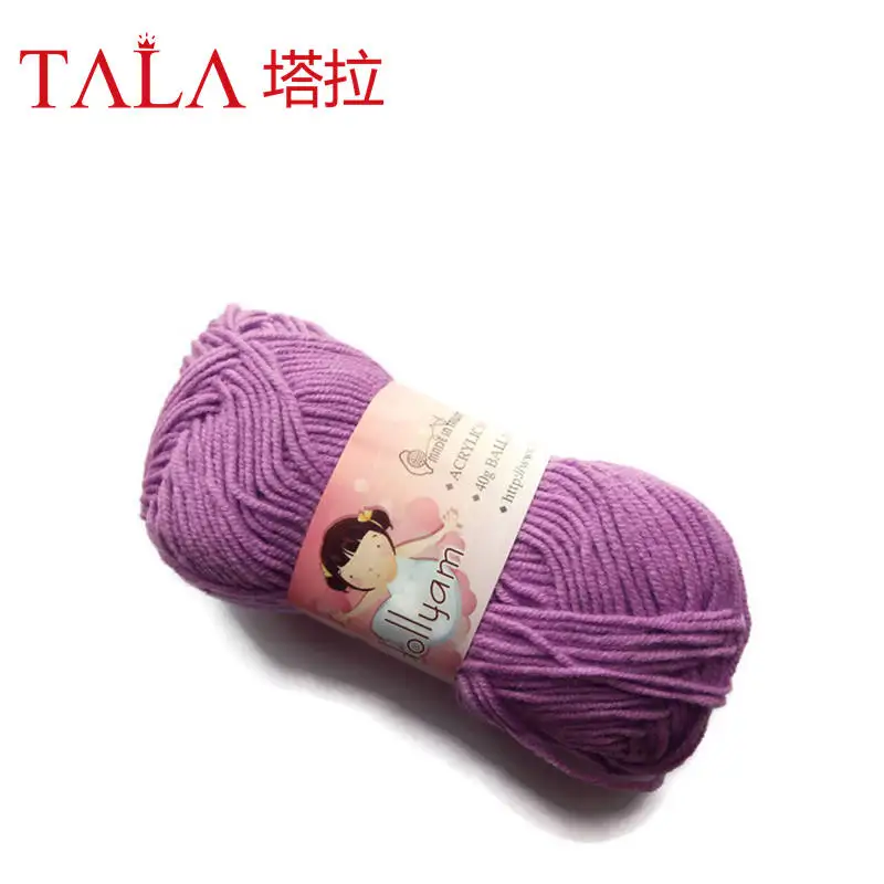 Высококачественная акриловая пряжа для кукол специально разработанная вязания