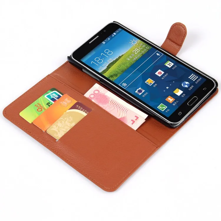 Чехол для телефона Samsung Galaxy Mega 2 G750F G7508Q книжка из искусственной кожи|Чехлы-книжки|